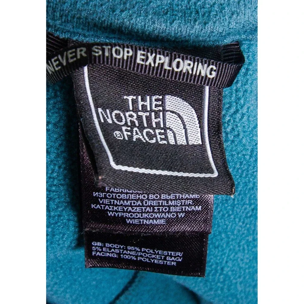 The North Face Blue Full Zip Up Jacket Men's Size Medium
